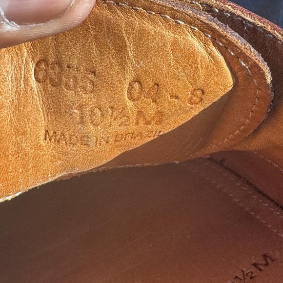 Cole Haan Shoes Mens Size 10.5 Derby Oxford Pebbled Leather Comfort 6355‎ - Picture 10 of 10